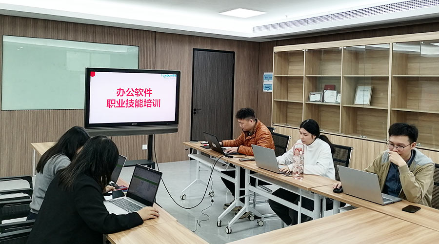 提技能  促工作！金環(huán)電器銷售部開展辦公軟件技能培訓(xùn)