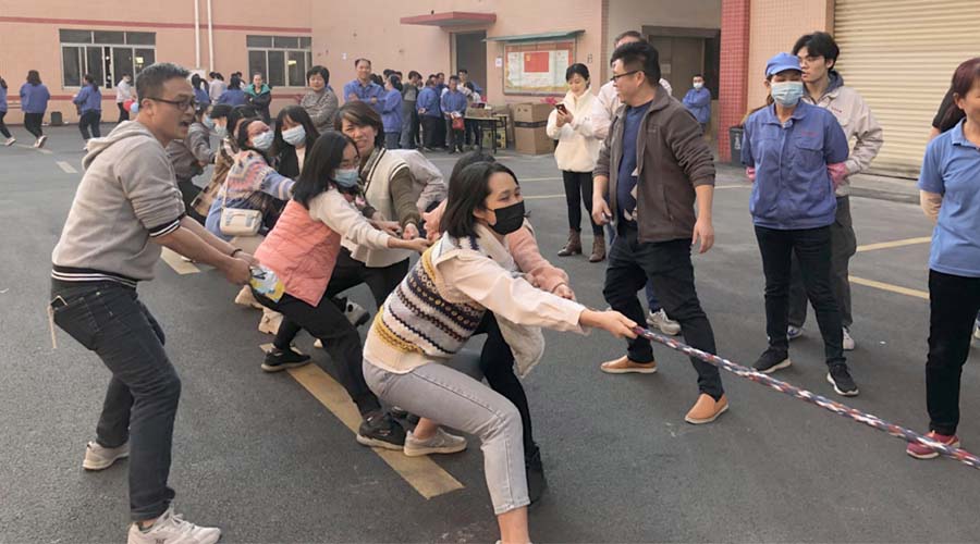凝心聚力 辭舊迎新！金環(huán)電器開展跨年文娛活動
