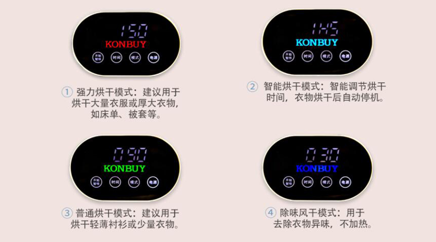 謹(jǐn)記！衣物烘干機(jī)不同干衣模式的使用建議