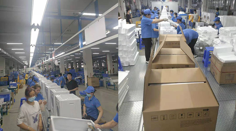 效率保證！金環(huán)電器高效完成英國Argos客戶衣物烘干機生產