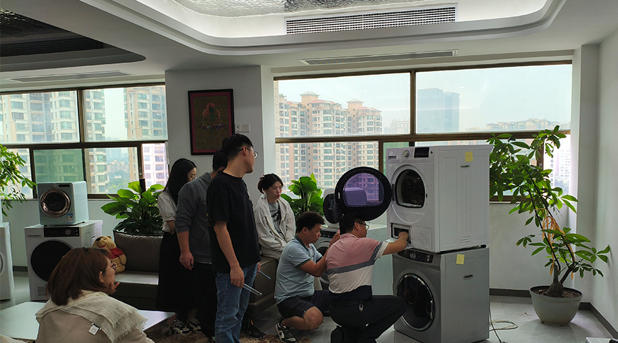 金環(huán)電器銷售部培訓，助力熱泵烘干機業(yè)務騰飛
